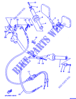 HANDLEBAR & CABLES для Yamaha TDR 1998