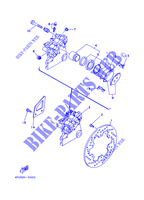 REAR BRAKE CALIPER для Yamaha TDR 2000