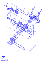 GEAR SHIFT SELECTOR DRUM / FORKS для Yamaha TTR 1997