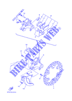 REAR BRAKE CALIPER для Yamaha WRF 2002