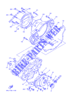 COVER   ENGINE 1 для Yamaha WRF 2002