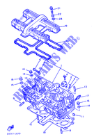 CYLINDER HEAD  для Yamaha XJ 1990