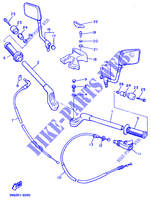 HANDLEBAR & CABLES для Yamaha XJ 1990