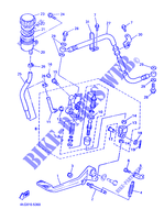 REAR BRAKE MASTER CYLINDER для Yamaha XJR 1996