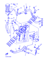 REAR BRAKE MASTER CYLINDER для Yamaha XJR 1997