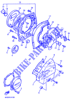 COVER   ENGINE 1 для Yamaha XJR 1997