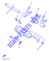 GEAR SHIFT SELECTOR DRUM / FORKS для Yamaha XJR 1998