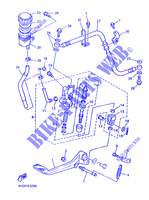 REAR BRAKE MASTER CYLINDER для Yamaha XJR 1998