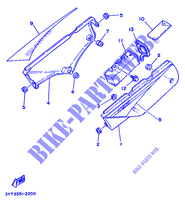 SIDE COVER для Yamaha XT 1992