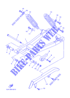 SWINGARM / SHOCK ABSORBER для Yamaha DRAGSTAR 2000