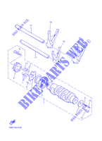 GEAR SHIFT SELECTOR DRUM / FORKS для Yamaha ROYALSTAR 1999