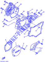 COVER   ENGINE 1 для Yamaha YZ 1989
