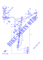 REAR BRAKE MASTER CYLINDER для Yamaha YZ 2000