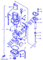 CARBURETOR для Yamaha YZ 1992