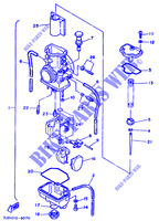 CARBURETOR для Yamaha YZ 1993