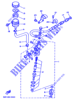 REAR BRAKE MASTER CYLINDER для Yamaha YZ 1990