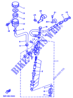 REAR BRAKE MASTER CYLINDER для Yamaha YZ 1991